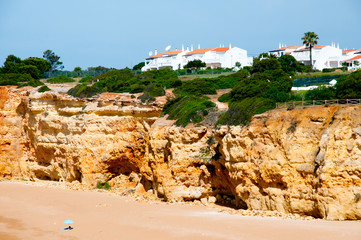 Beach in Algarve Coast - Portugal
