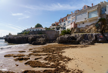 Urlaubsort Cascais mit seiner spektakulären Küste am Atlantik in der Nähe von Lissabon, Portugal