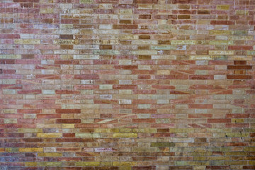 Old red brick wall textures and backgrounds