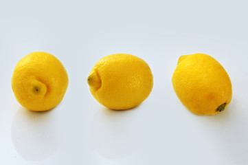 ripe yellow lemon
