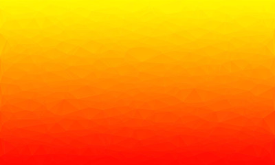 Abstract polygon background with colors of sun. Pattern composed of triangles.