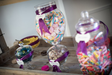 Décoration de table de mariage