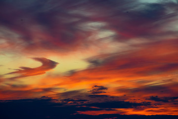 Fototapeta premium 夕焼け空