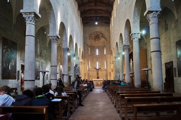 Fototapeta premium Grand Canal and Santa Lucia train station at twilight, Venice, Italy