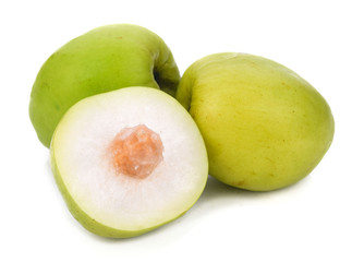 Monkey apple isolated on white background