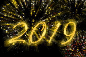 Mit Feuerwerk ins Jahr 2019