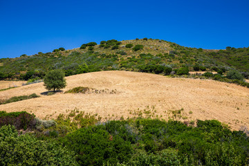 Beautiful mountain landscape of Crete. Greece
