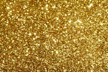 gold and white glitter abstract bokeh background Christmas