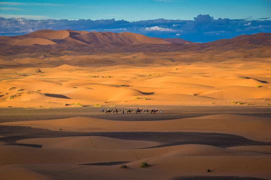 Sahara Desert in Morocco, Merzouga © Asta