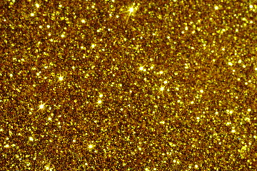gold and white glitter abstract bokeh background Christmas