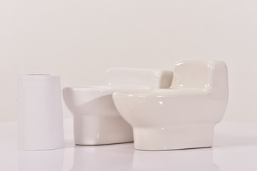 便器とペーパー