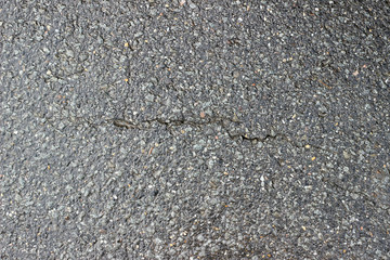 Asphalt wet crack fracture surface texture
