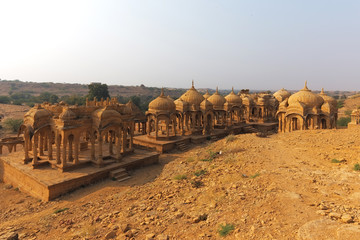 Bada Bagh in Jaisalmer, Rajasthan state, India