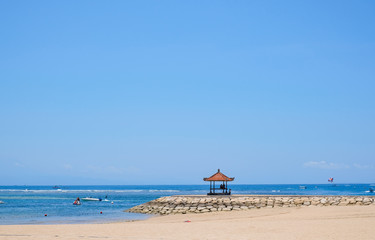 Gazebo with ocean views