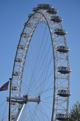 ロンドンアイのある風景