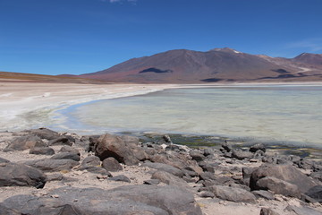 Bolívia - National Reserve of Andean Fauna Eduardo Avaroa - White Lake