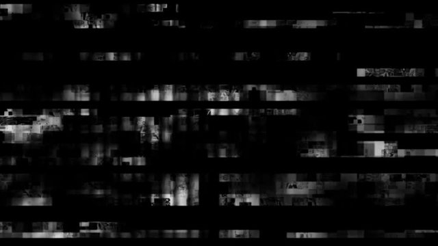 Glitch 1058: Digital TV malfunction (Loop).