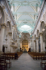 Fototapeta na wymiar Modica baroque town in Sicily Italy