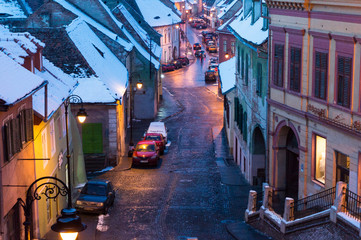 Sibiu by night