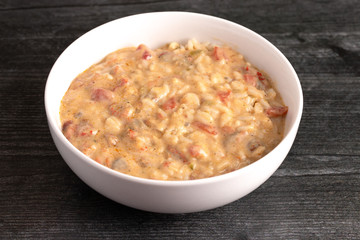 Bowl of Crawfish Etouffee with Rice