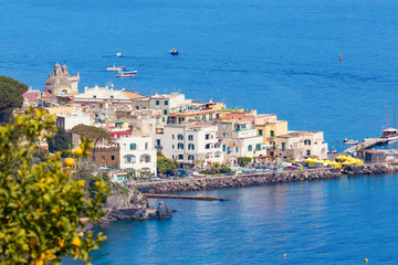 Fototapeta na wymiar Sunny day, Ischia Island, Italy