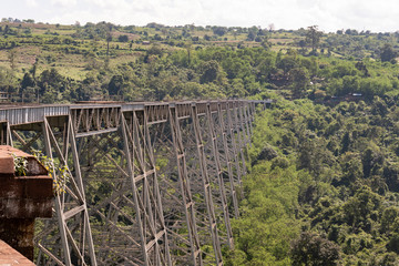Viaducto de Gokteik. Myanmar