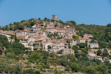 Fototapeta premium Vieussan in Südfrankreich