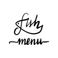 Concept of lettering logo for