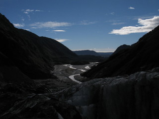 Fototapeta na wymiar New Zealand. Franz Joseph Glacier.