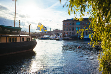 Naklejka premium Stockholm Cityscape