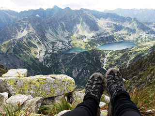 krajobraz g&oacute;ry latem tatry szczyt wakacje