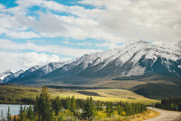Fototapeta premium mountains in autumn
