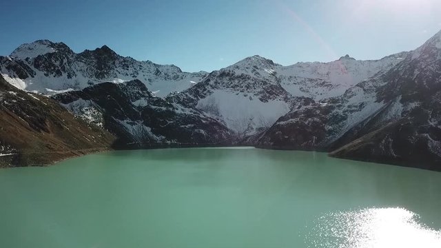 Tiroler Stausee im Herbst