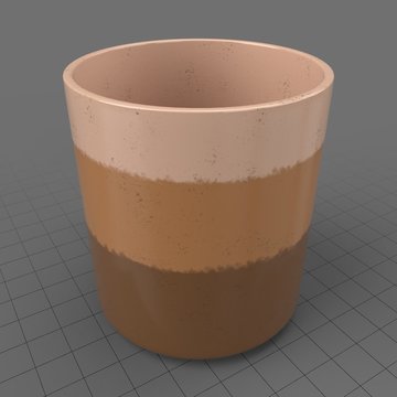 Empty coffee mug