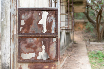 Ruin of an abandoned house