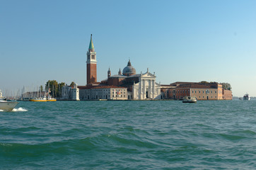 Fototapeta na wymiar Venice skyline with bell tower