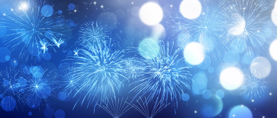Wunderschönes Feuerwerk
