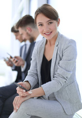 portrait of a young business woman