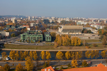 Fototapeta na wymiar Cityscape of Vilnius