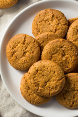 Homemade Ginger Snap Cookies