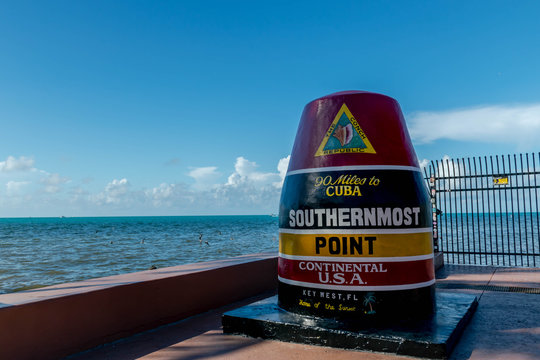 Southernmost point buoy