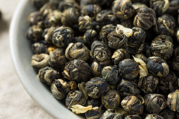 Dried Organic Jasmine Pearl Tea