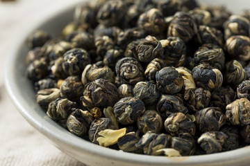 Dried Organic Jasmine Pearl Tea