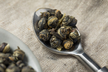Dried Organic Jasmine Pearl Tea
