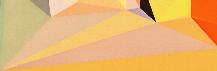 Abstract polygonal background. Triangles texture. Geometric modern art. Futuristic simple painting on canvas. Pattern for design. Backdrop template. Low poly concept artwork. Decorative elements. 
