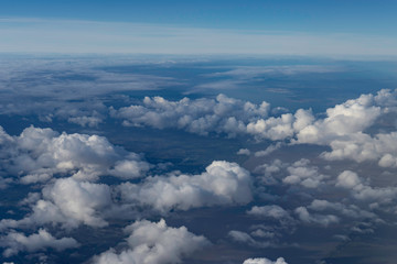 Embouchure de la Gironde vue d'avion