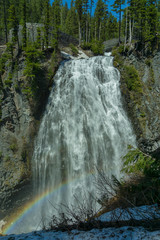 Waterfall with Rainbow