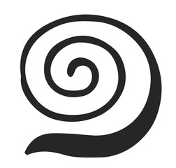 snail icon decoration design element #isolated #vector