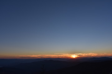 Fototapeta na wymiar Smoky Mountains