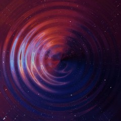 Abstract galaxy watercolor background. Colorful cosmic texture. Oil painting impressionism style.	